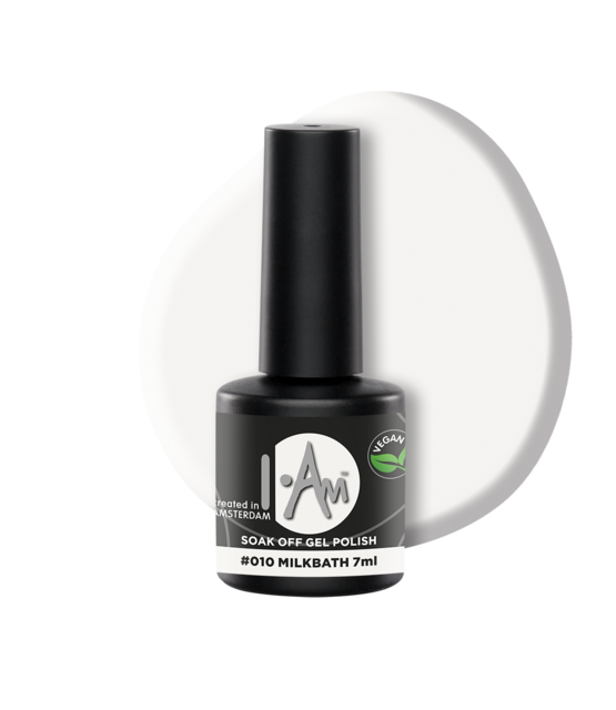 I.Am Soak Off Gel Polish #010 Milkbath (7ml) I.Am Soak Off Gel Polish #010 Milkbath (7ml)