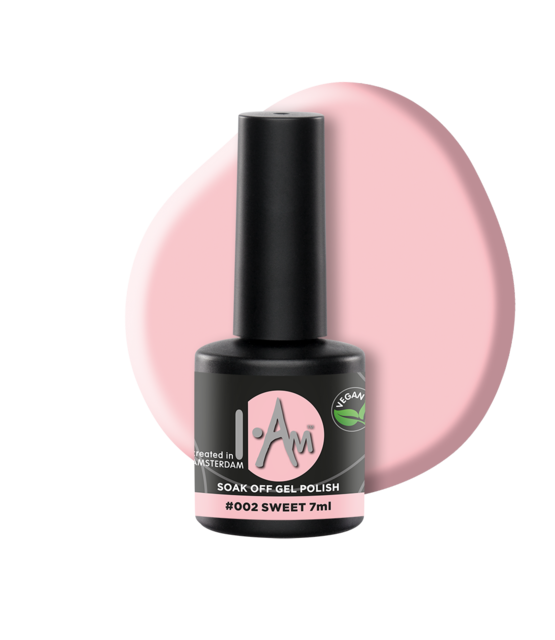 I.Am Soak Off Gel Polish #002 Sweet (7ml) I.Am Soak Off Gel Polish #002 Sweet (7ml)