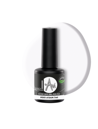I.Am Soak Off Gel Polish #001 A'dam (7ml)