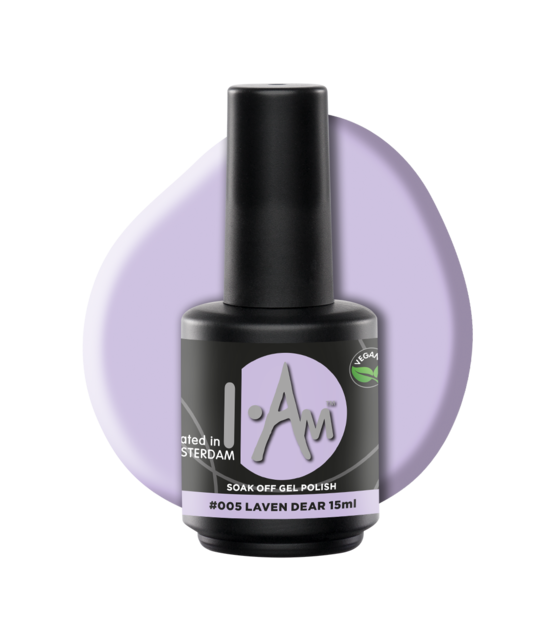 I.Am Soak Off Gel Polish #005 Laven Dear (15ml)