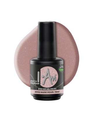 I.Am Soak Off Gel Polish #022 Nude Pearl (15ml)