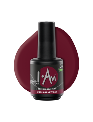I.Am Soak Off Gel Polish #052 Garnet (15ml)
