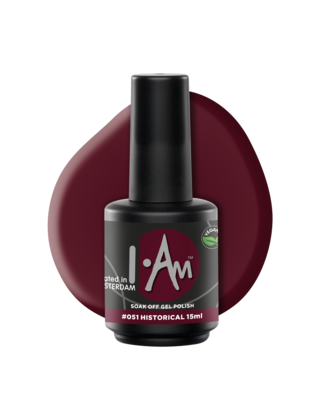I.Am Soak Off Gel Polish #051 Historical (15ml)