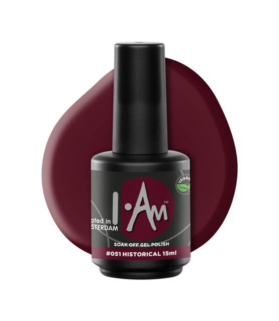 I.Am Soak Off Gel Polish #051 Historical (15ml)
