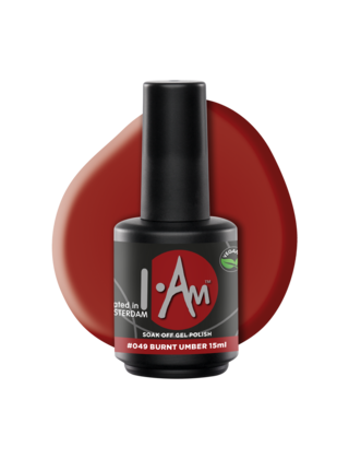 I.Am Soak Off Gel Polish #049 Burnt Umber (15ml)