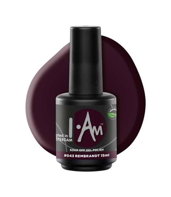 I.Am Soak Off Gel Polish #043 Rembrandt (15ml)