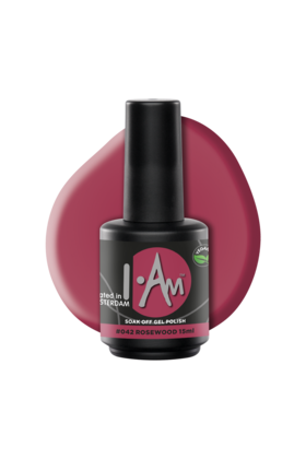 I.Am Soak Off Gel Polish #042 Rosewood (15ml)