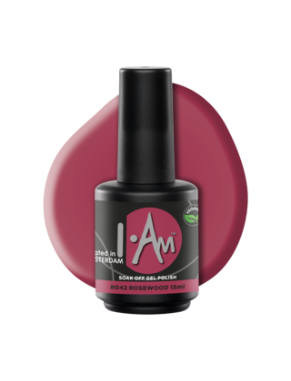 I.Am Soak Off Gel Polish #042 Rosewood (15ml)