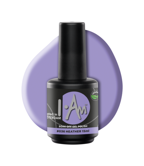 I.Am Soak Off Gel Polish #036 Heather (15ml) I.Am Soak Off Gel Polish #036 Heather (15ml)