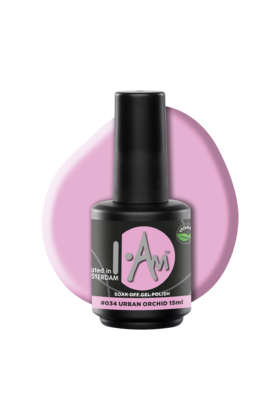 I.Am Soak Off Gel Polish #034 Urban Orchid (15ml)