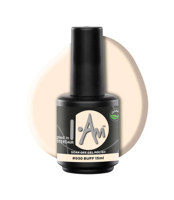 I.Am Soak Off Gel Polish #030 Buff (15ml)
