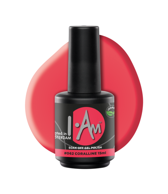 I.Am Soak Off Gel Polish #062 Coralline (15ml) I.Am Soak Off Gel Polish #062 Coralline (15ml)