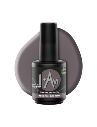 I.Am Soak Off Gel Polish #058 Ash-ley (15ml)