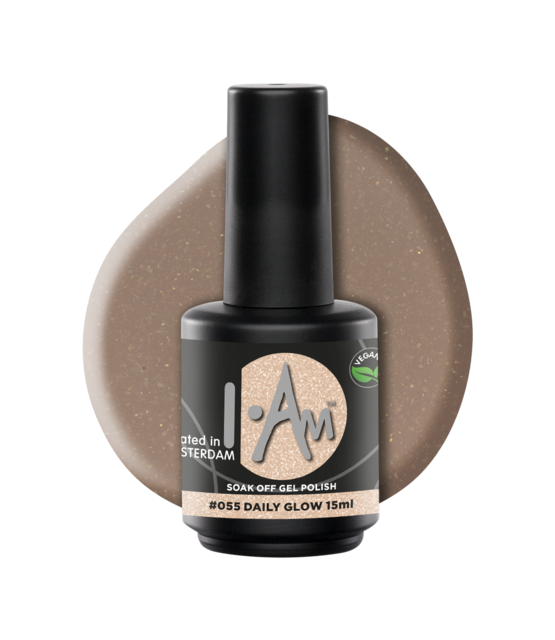 I.Am Soak Off Gel Polish #055 Daily Glow (15ml)