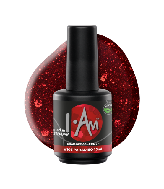 I.Am Soak Off Gel Polish #103 Paradiso (15ml)