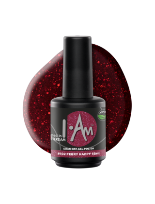 I.Am Soak Off Gel Polish #102 Ferry Happy (15ml)