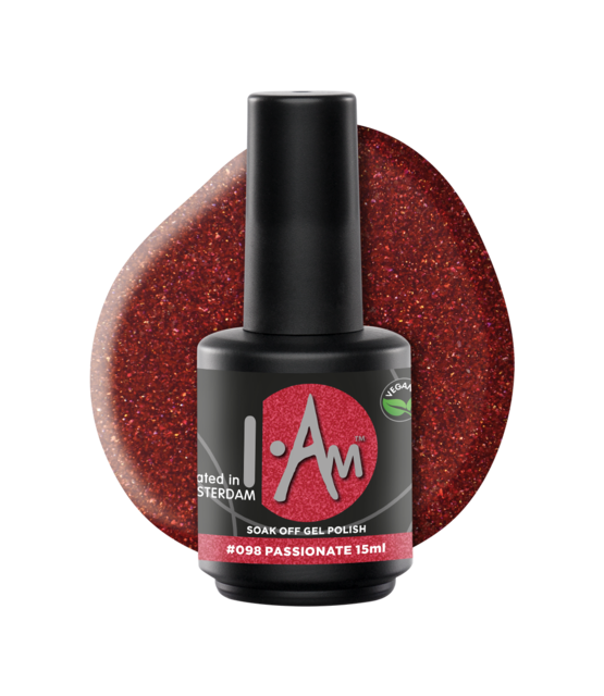 I.Am Soak Off Gel Polish #098 Passionate (15ml) I.Am Soak Off Gel Polish #098 Passionate (15ml)