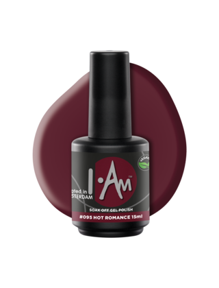 I.Am Soak Off Gel Polish #095 Hot Romance (15ml)
