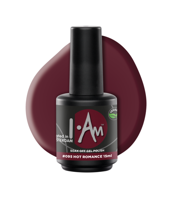 I.Am Soak Off Gel Polish #095 Hot Romance (15ml) I.Am Soak Off Gel Polish #095 Hot Romance (15ml)