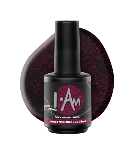 I.Am Soak Off Gel Polish #094 Memorable (15ml) I.Am Soak Off Gel Polish #094 Memorable (15ml)