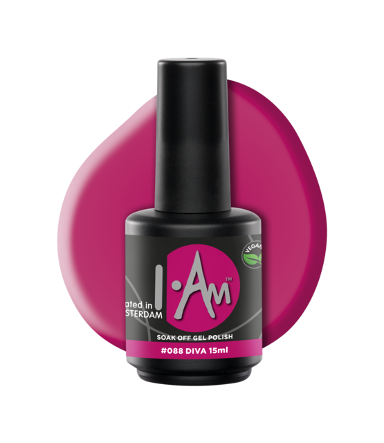 I.Am Soak Off Gel Polish #088 Diva (15ml)