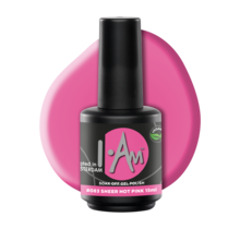 I.Am Soak Off Gel Polish #083 Sheer Hot Pink (15ml)