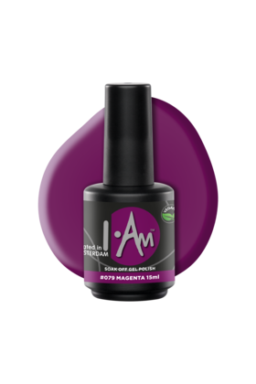 I.Am Soak Off Gel Polish #079 Magenta (15ml)