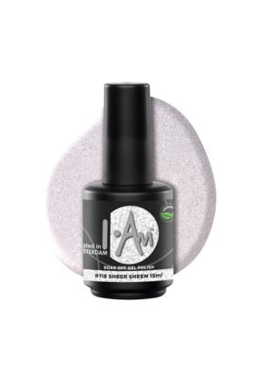 I.Am Soak Off Gel Polish #118 Sheer Sheen (15ml)