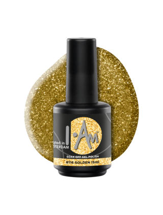 I.Am Soak Off Gel Polish #116 Golden (15ml)