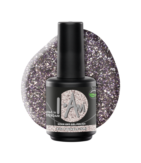 I.Am Soak Off Gel Polish #112 Twinkle (15ml)