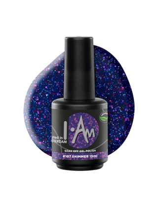 I.Am Soak Off Gel Polish #107 Shimmer (15ml)