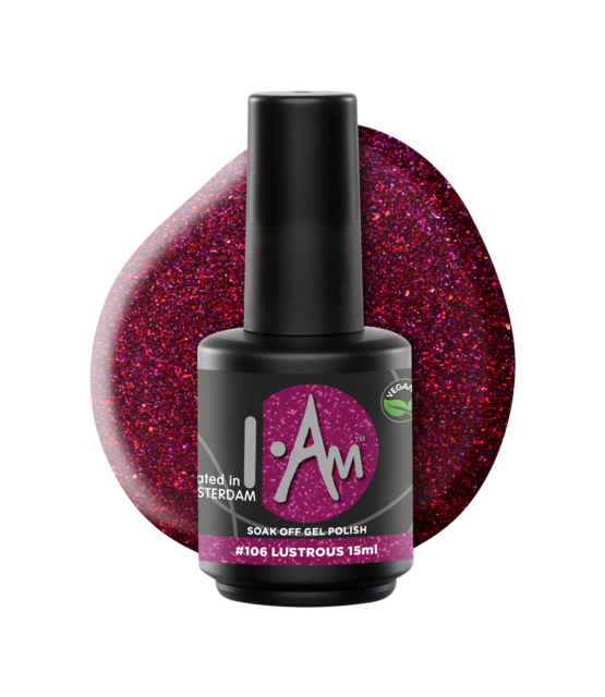 I.Am Soak Off Gel Polish #106 Lustrous (15ml)