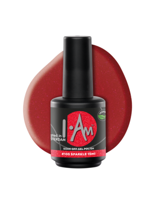 I.Am Soak Off Gel Polish #105 Sparkle (15ml)