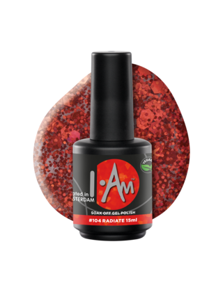 I.Am Soak Off Gel Polish #104 Radiate (15ml)