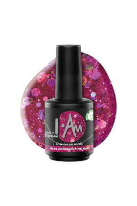 Soak Off Gel Polish #129 Admiring Pink (15ml)