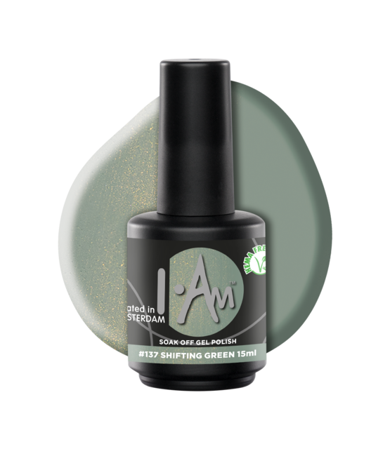 Soak Off Gel Polish #137 Shifting Green (15ml)