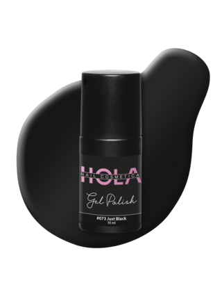 Gelpolish #073 Just Black (10ml)