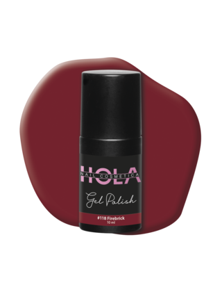 Gelpolish #118 Firebrick (10ml)