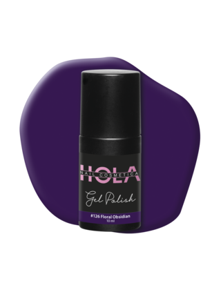 Gelpolish #126 Floral Obsidian (10ml)