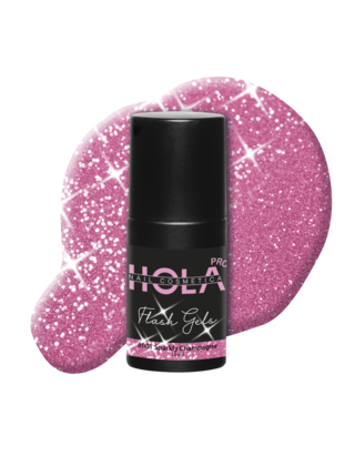 HNC Flash Gel #001 Sparkly Champagne
