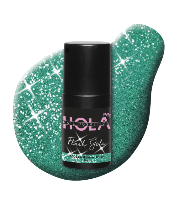 HNC Flash Gel #006 Caribbean Ocean HNC Flash Gel #006 Caribbean Ocean