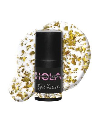 HNC GP Top Gel - Gold Glitz 10ml