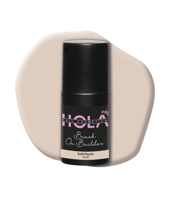HNC Brush on Builder Soft Peach (10ml) HNC Brush on Builder Soft Peach (10ml)