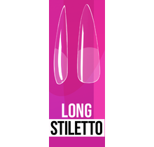 Soft Gel tips - Long Stiletto