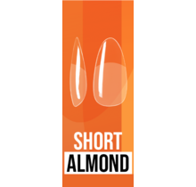 Soft Gel Tips - Short Almond