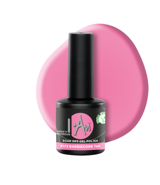 Soak Off Gel Polish #173 Barbiecore (7ml) Soak Off Gel Polish #173 Barbiecore (7ml)
