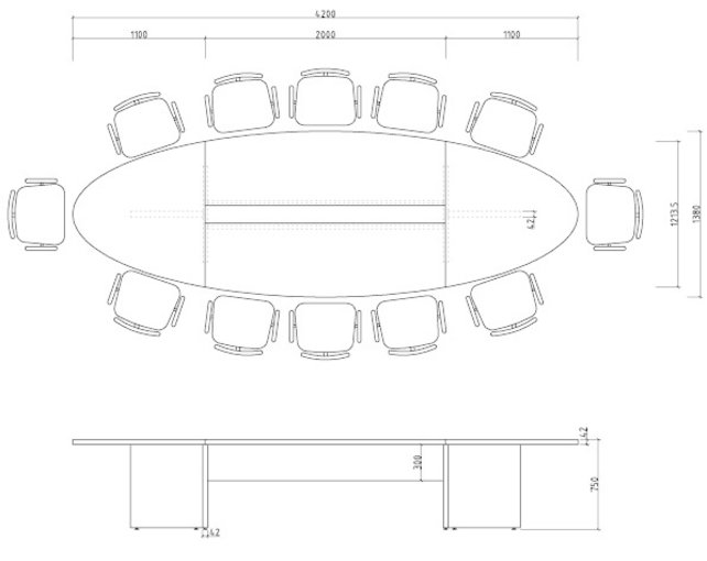 Directie Vergadertafel