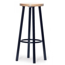 Barkruk Cocktail Vierpoots + Beuken Kop