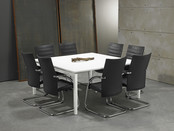 Vergadertafel 160x160cm (huur) Vergadertafel 160x160cm (huur)