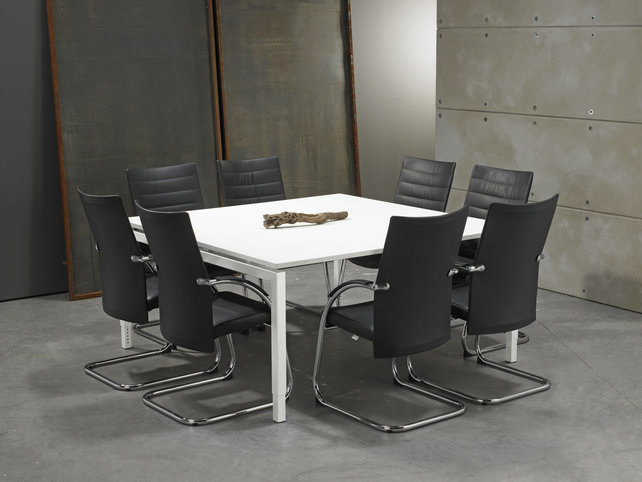 Vergadertafel 160x160cm (huur) Vergadertafel 160x160cm (huur)